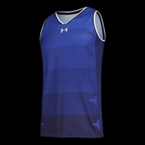 Under Armour Basketball Jerseys 'Blue'