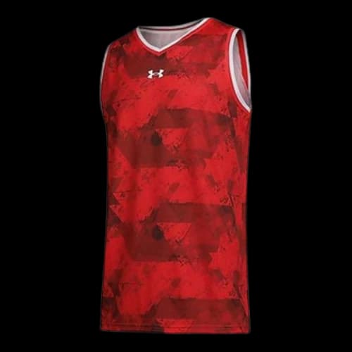 Under Armour Basketball Jerseys 'Red'