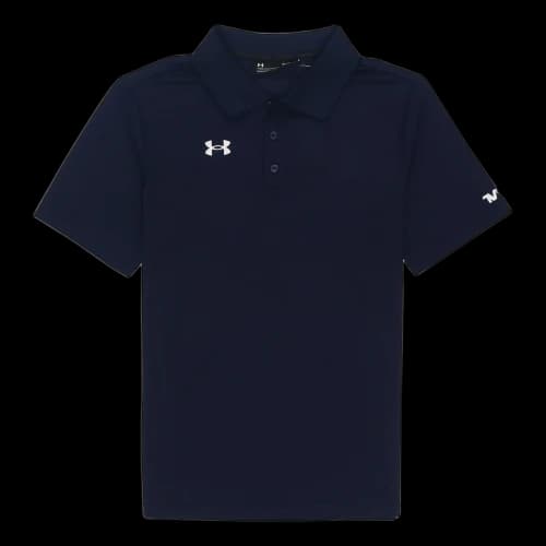 Under Armour Casual Sports lapel Training Breathable Short Sleeve Polo Shirt Blue