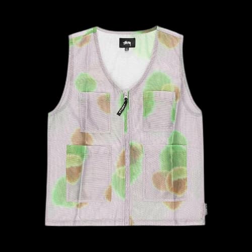 Stussy Mesh Layer Vest 'Grey'