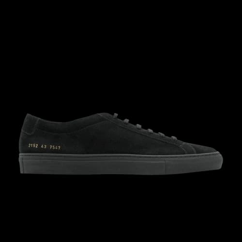 Common Projects Achilles Low 'Black Suede'