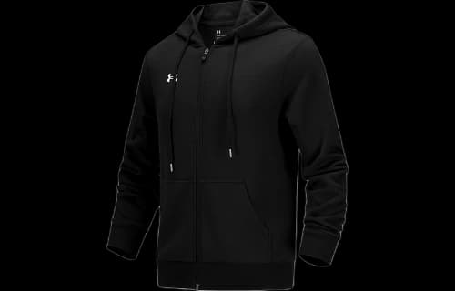 Under Armour Essential Fleece Full Zip Hoodie 'Black'