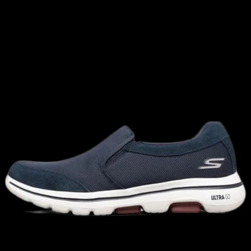 Skechers Go Walk 5 'Navy Blue Wine Red'