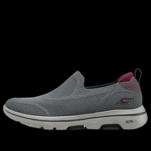 Skechers Go Walk 5 'Charcoal Red'