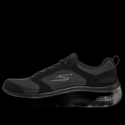 Skechers Go Walk Hyper Burst 'Black Grey'