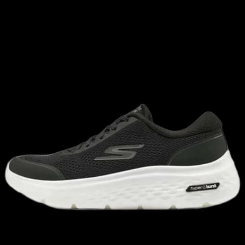 Skechers Go Walk Hyper Burst 'Black White'