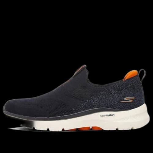 Skechers Go Walk 6 Slip On 'Navy Orange'