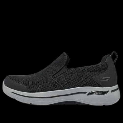 Skechers Go Walk Arch Fit-Conference 'Black Grey'