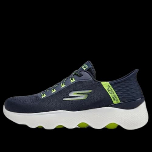 Skechers Go Walk Massage Fit 'Navy Lime'