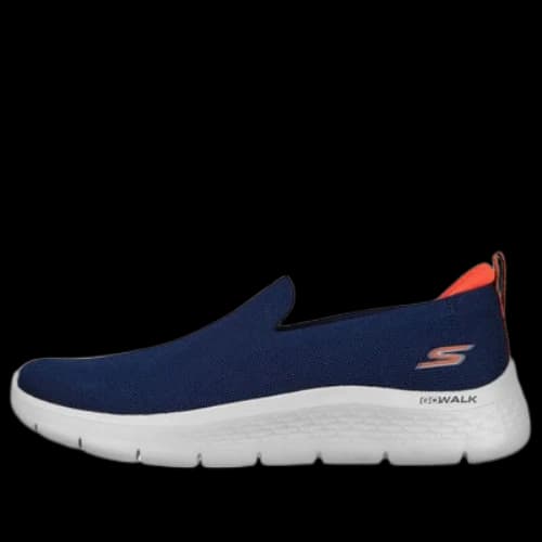 Skechers Go Walk Flex 'Navy Orange'