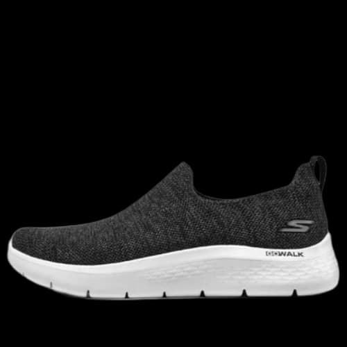 Skechers Go Walk Slip-On Shoes 'Black White'