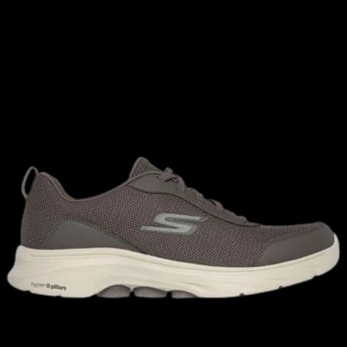 Skechers GOWalk 7 Lace Up Trainer 'Brown'