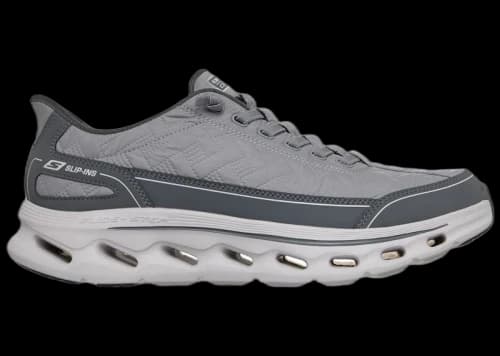 Skechers Slip-ins Go Walk Glide-Step 2.0 Cozy Fit Walker Grey