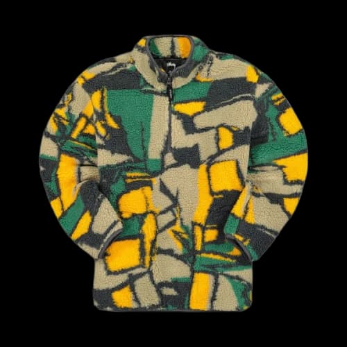 Stussy Block Sherpa Pullover 'Multicolor'
