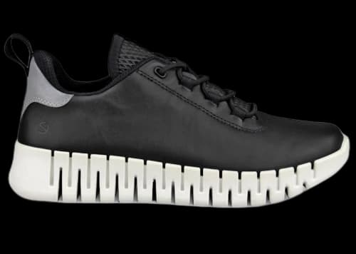 Ecco Gruuv Black Grey White (Women's)