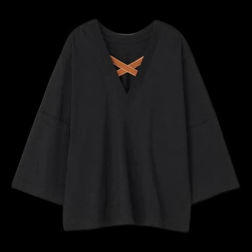 Onitsuka Tiger Oversized T-Shirt 'Black' (Women's)