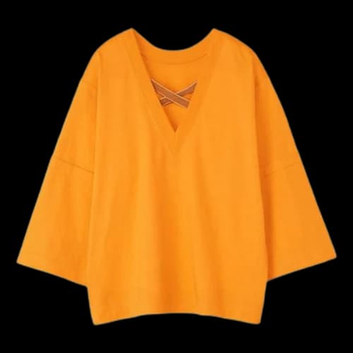 Onitsuka Tiger WS Oversized T-Shirt 'Orange' (Women's)