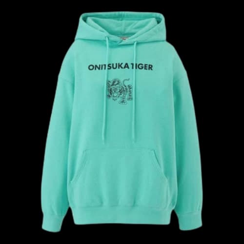 Onitsuka Tiger Graphic Hoodie 'Green'