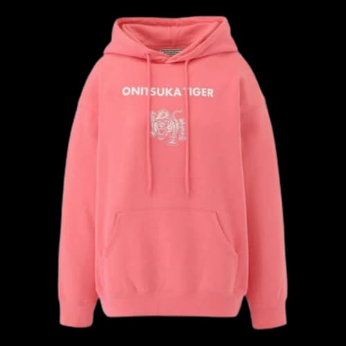Onitsuka Tiger Graphic Hoodie 'Pink'