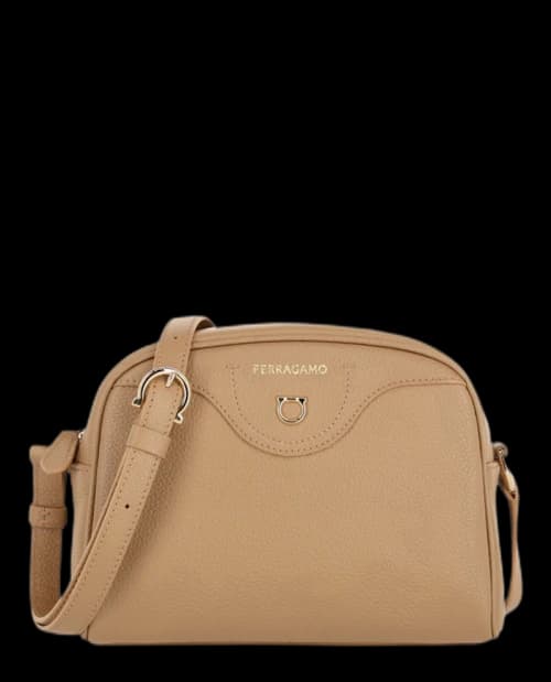 Ferragamo Eram Crossbody Camel