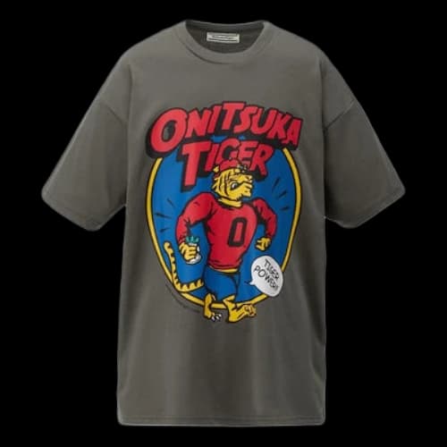 Onitsuka Tiger Graphic T-shirt 'Dark Grey'