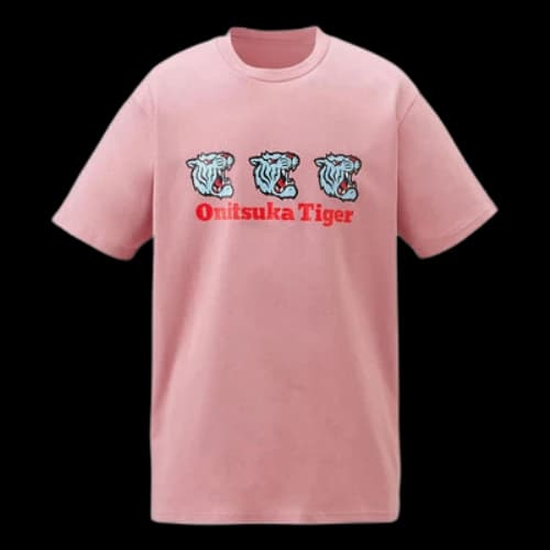 Onitsuka Tiger Logo Graphic Tee 'Light Pink'