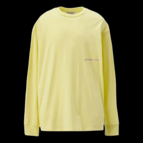Onitsuka Tiger Graphic Long Sleeve T-shirt 'Yellow'