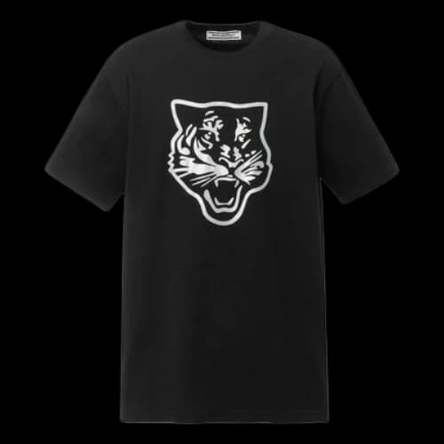 Onitsuka Tiger Logo Graphic T-Shirt 'Black Silver'