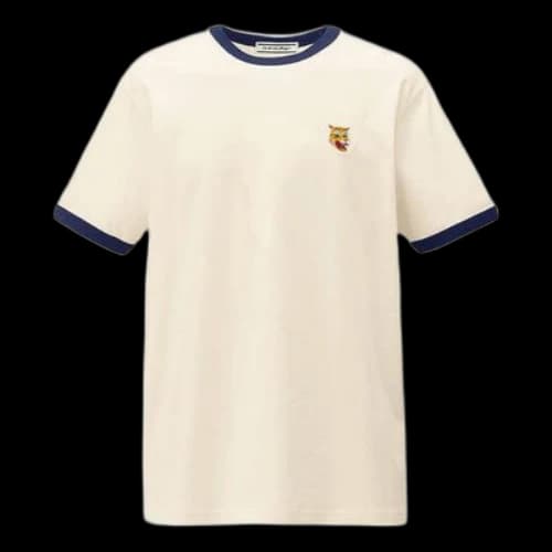 Onitsuka Tiger Graphic T-shirt 'Off White Navy'
