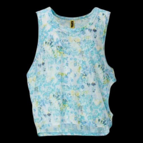 Onitsuka Tiger Printed 2 Way Tank 'Blue'