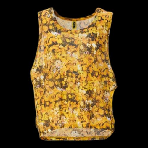 Onitsuka Tiger Printed 2 Way Tank 'Yellow'