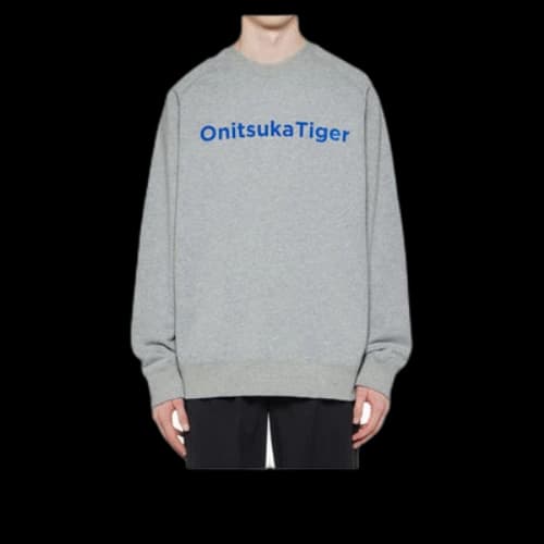 Onitsuka Tiger Sweatshirt 'Heather Grey'