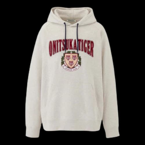 Onitsuka Tiger Graphic Hoodie 'Beige'