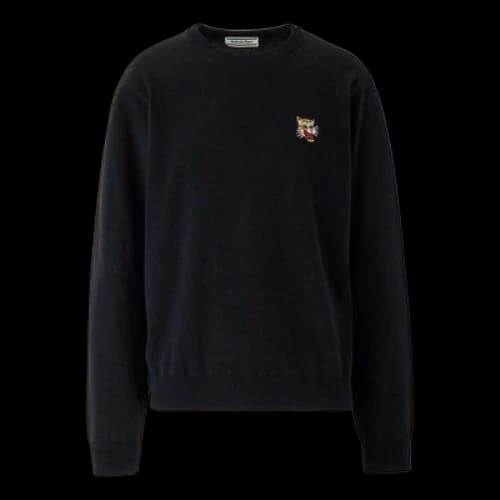 Onitsuka Tiger Embroidery Sweatshirt Black'