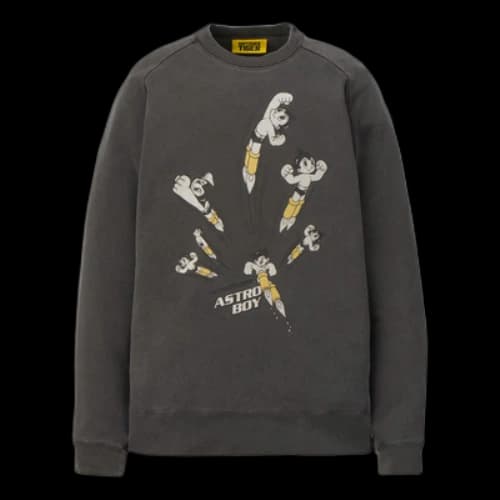 Onitsuka Tiger x Astro Boy Washed Sweat Top 'Black'