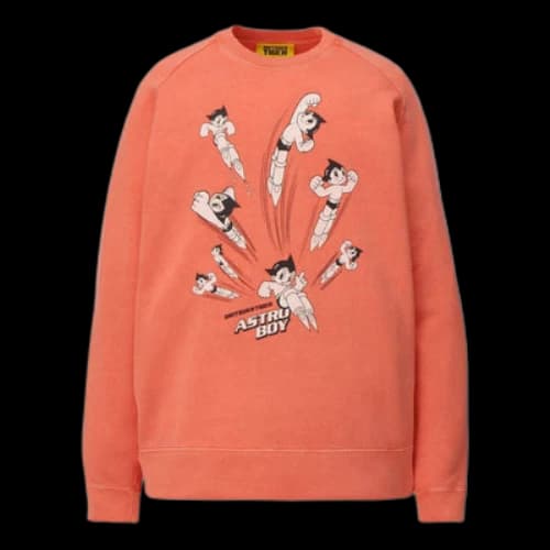 Onitsuka Tiger x Astro Boy Washed Sweat Top 'Red'