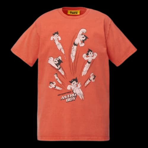 Onitsuka Tiger x Astro Boy Washed Graphic T-Shirt 'Red'