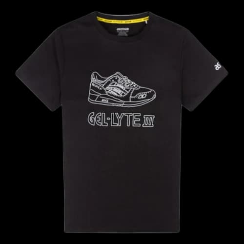 ASICS Gel Lyte 3 T-Shirt 'Black White'