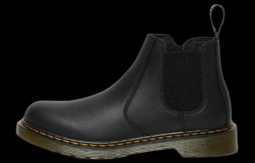 (GS) Dr. Martens 2976 Leather Chelsea Boots 'Black'