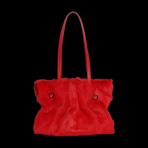 Ferragamo Soft Shoulder Bag 'Telo Caprett'
