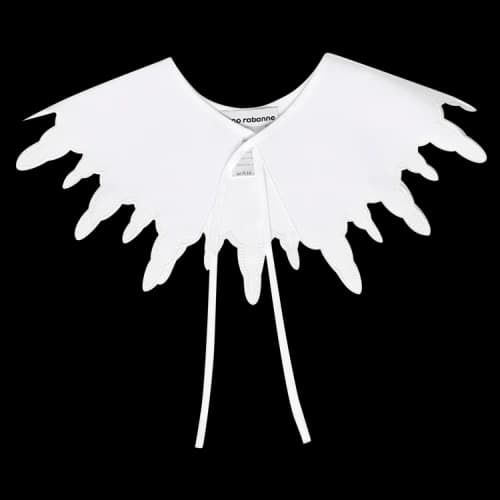 Rabanne Scalloped Collar 'White'