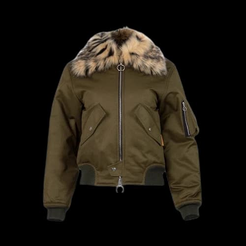 Paco Rabanne Bomber Jacket 'Khaki'