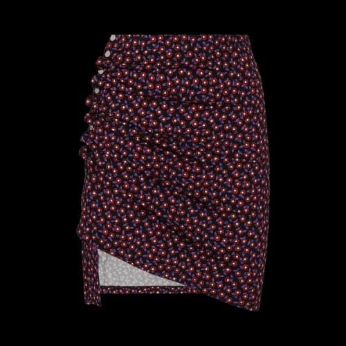 Rabanne Jupe Knee Skirt 'Black'