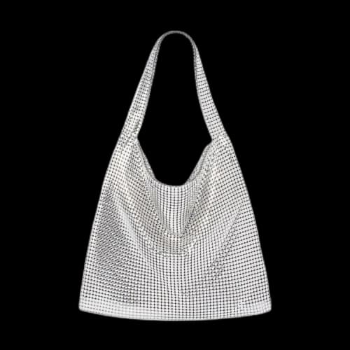 Paco Rabanne Pixel Tote 'Silver'