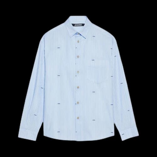 Jacquemus La Chemise Simon Striped Shirt 'Blue'