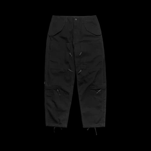 Engineered Garments Cotton Micro Sanded Twill Racing Suit 'Black'