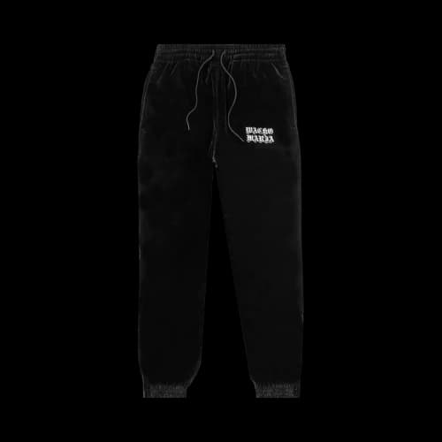 Wacko Maria Velvet Pants 'Black'