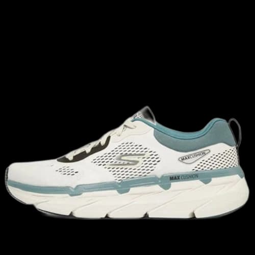 Skechers Go Run Max Cushion Premier 'White Black Green'
