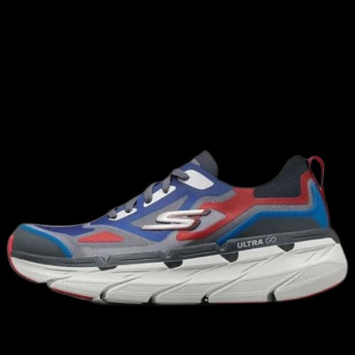 Skechers Max Cushioning Premier 'Gray Navy Blue Red'