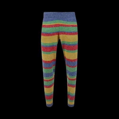 The Elder Statesman Marled Stripe Jogger 'Multicolor'